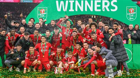 Carabao Cup odds: Liverpool history makers .